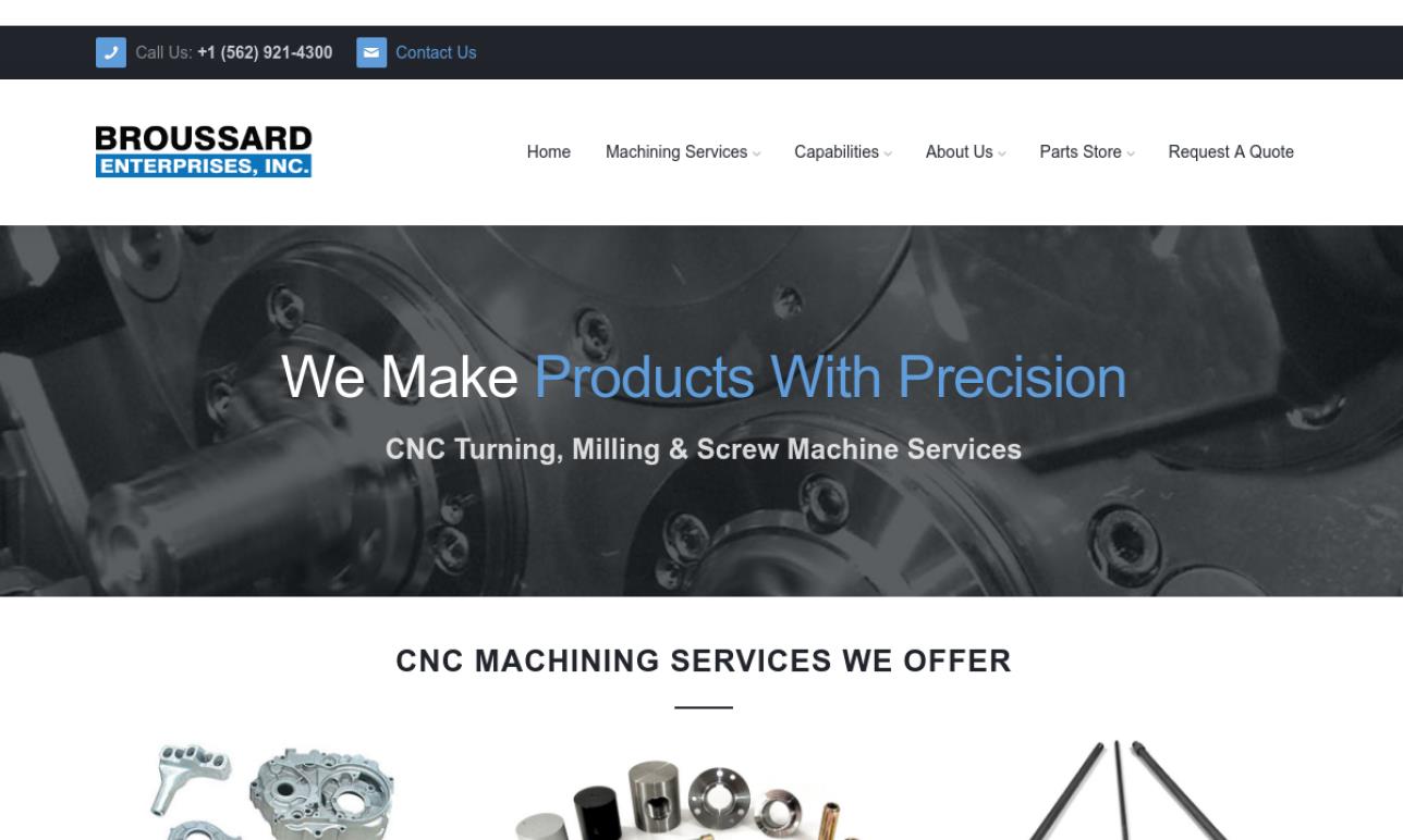 Broussard Enterprises, Inc. Linear Slides