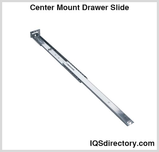 Center Mount Drawer Slide