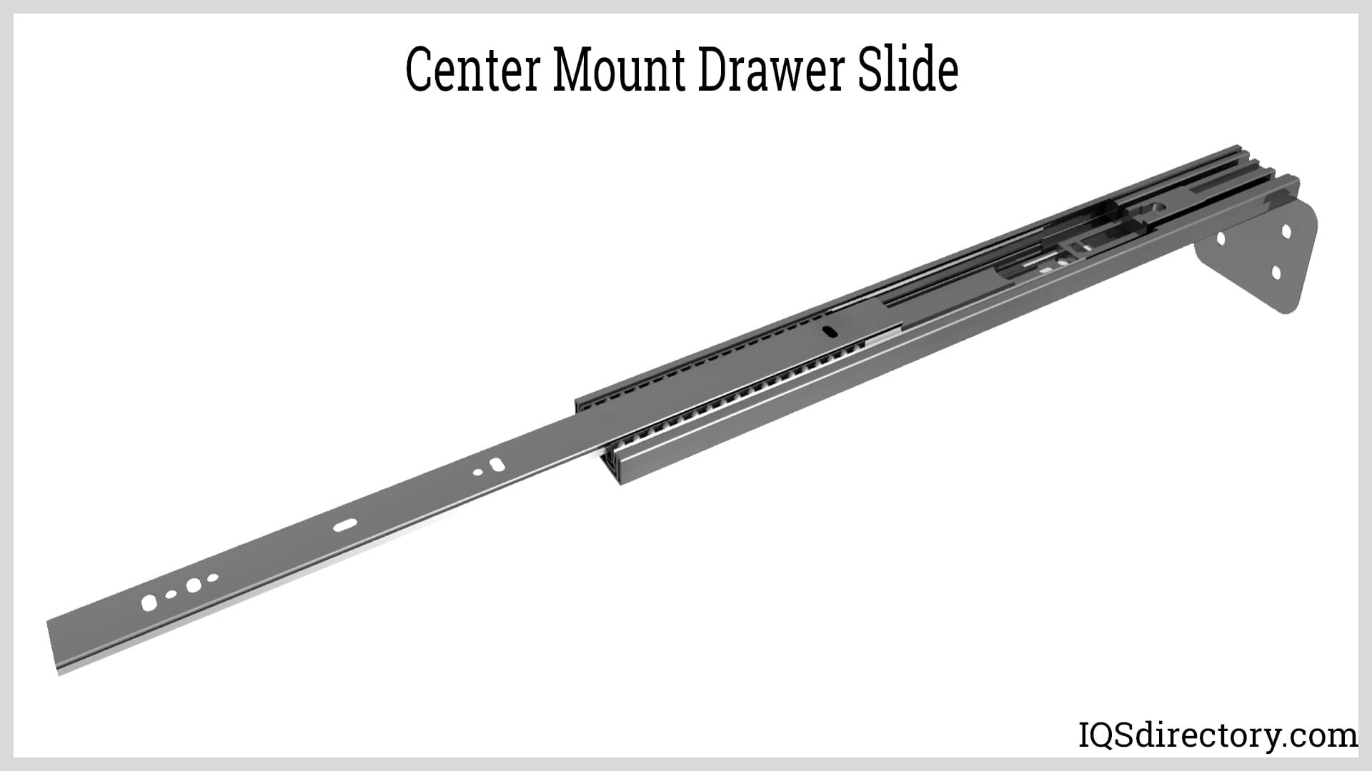 Center Mount Drawer Slide Center Mount Drawer Slide